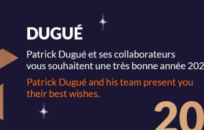 DUGUÉ vous souhaite la bonne année !